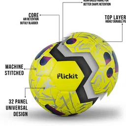 flickit Smart Football+ Foldable Mobile Holder | App Tracking & Universal Metal Stand | Football - Size: 4 image 4
