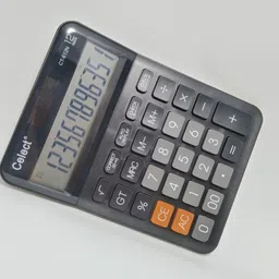 celect CT- 612N 12 Digit Calculator with Large Display and Sturdy Design for Office BasicCalculator image 3