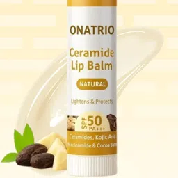 ontario Tinted Vish Care Ceramide Lip Balm with SPF50 PA+++ - Kojic Acid & Niacinamide Natural-picture-11