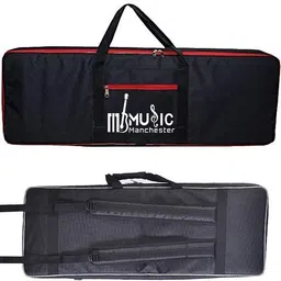 standzo Keyboard Cover For Yamahaa P45B 88 Keys Heavy Bag with Front Pocket (Red) Keyboard Bag-picture-25