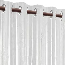 bluegrass 213 cm (7 ft) PVC Transparent Window Curtain Single Curtain image 2