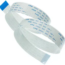 sl sales 50CM 20 pin 1.0mm pitch ffc cable AWM 20624 80C 60V Flexible flat cable (1-PCS) Electronic Components Electronic Hobby Kit image 1