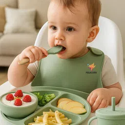 pagasus Baby feeding set - Silicone image 2