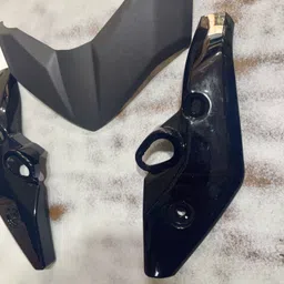 a.a.i FZ Version 1 V1 Black Bike Headlight Visor image 3