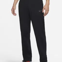 Men Solid Black Track Pants-image-84