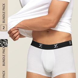 XYXX Men IntelliSoft Antimicrobial Micro Modal Pack of 2 Shuffle Trunks XYTRNK2PCKN189-picture-40