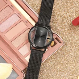 Fastrack Vyb Runway Women Stainless Steel Bracelet Style Straps Analogue Watch FV60019NM01W-image-34