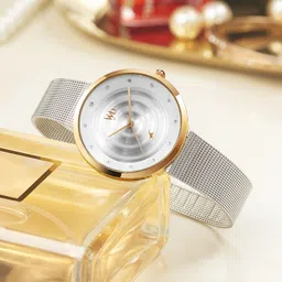 Fastrack Vyb Manifester Women Stainless Steel Bracelet Style Straps Analogue Watch FV60006KM02W-picture-30