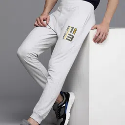 HRX by Hrithik Roshan Men Lifestyle Typography Printed Regular Fit Joggers-picture-24