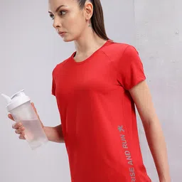 HRX by Hrithik Roshan Women Typography Printed Rapid-Dry Running T-shirt-picture-17