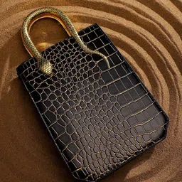 HAUTE SAUCE by Campus Sutra Women Textured Leather Structured Shoulder Bag-picture-33