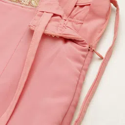 Ethnovog Embroidered Thread Work Ready to Wear Lehenga & Blouse image 2