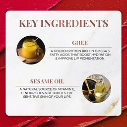 Just Herbs Women Creamy Matte Mini Lipstick For Women- 06 Burnt Red 1.8 g image 2