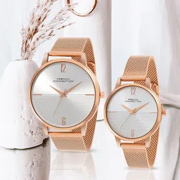 French Connection His And Her Stainless Steel Straps Analogue WatchesWatch FCN00061B-picture-13