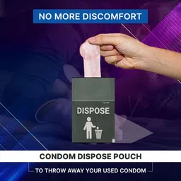 noTTy Boy Men BiggBang 4-In-1 Ribbed-Dotted-Delay-Contoured Multi Textured Condoms - 10Pcs image 2