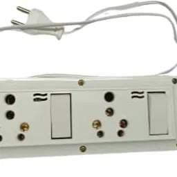 CAMERA DEKHO Dual Port Switch Board Socket Camera with Audio & Video Recorder/1080p HD Video Quality with Motion Detection/ 32GB Inbuilt Memory - Suitable for Home and Office White_102_100 image 2