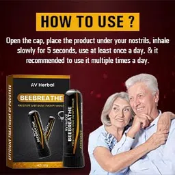 AV Herbal International BeeBreathe | Prostate Care Nasal Therapy Inhaler | Supports Urinary Function, Immunity, Energy & Prostate Health | Natural Support for Men's Vitality(Pack of 2) image 5
