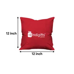 indigifts Red Polycotton Gift Hamper for Loved One for Couple image 2