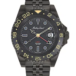 Mathey-Tissot Men Textured Dial Reset Time Analogue Watch H903NN-picture-24