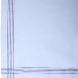 Dollar Cotton Handkerchiefs Hanky for Men ["White"] Handkerchief image 4