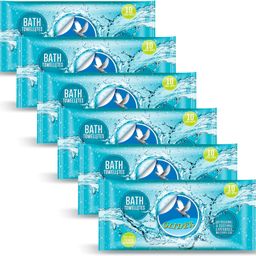 glider Bath Wipes for Adults | Body Cleansing Wipes | Aloe Vera & Vitamins(Pack of 6-picture-42