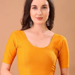 priyanka textiles U-Neck Women Blouse-picture-14