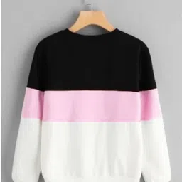 kroptee Men Full Sleeve Color Block Sweatshirt image 2