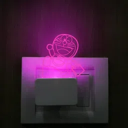 starlaser doraemon256 3D Illusion Plug Night lamp Gift for Children's Boys Girls Night Lamp image 2