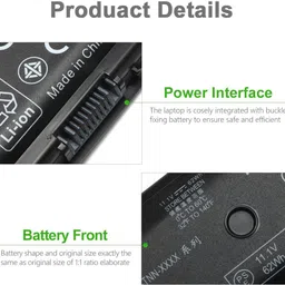 WISTAR MO06 MO09 671731-001 Laptop Battery for HP Pavilion DV4-5000 DV6-7000 DV7-7000 DV7T-7000 671567-421 671567-831 672412-001 HSTNN-LB3P HSTNN-LB3N HSTNN-YB3N HP Envy M6-1045DX M6-1035DX M6-1125DX 6 Cell Laptop Battery image 5