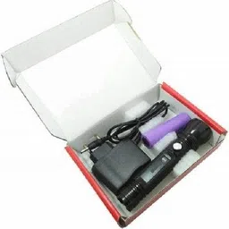 Deal To Easy JY-859 SUPER BRIGHT LIGHT WEIGHT STRONG METAL BODY HIGH POWER WHITE LIGHT LED FLASHLIGHT WITH DEEP STRONG FOCUS LOW POWER CONSUMPTION HIGH BRIGHTNESS Torch (Black : Rechargeable) Torch-image-38