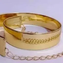 Women Casual, Evening, Formal, Party Gold Plastic Belt-image-4