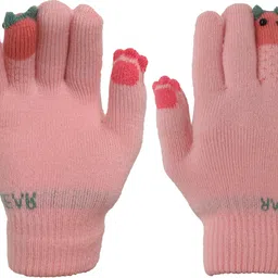Woven Winter Women Gloves-image-8
