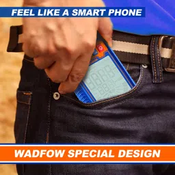 wadfow Temperature AC/DC Voltage Current Resistance Capacitance Frequency Diode Test, Digital Multimeter image 4