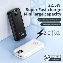 zofia 22000 mAh 22.5 W Ultra Compact Pocket Size Power Bank image 3
