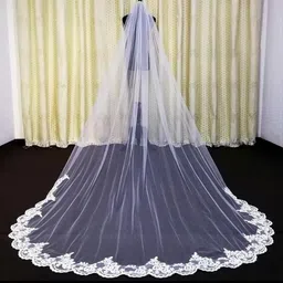 unique bridal beautiful veil Floor Wedding Viles-picture-17