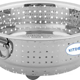 kitdor Rice Bowl Strainer Boya for Washing Vegetables Fruits Rice etc (Size 13, Medium) Colander image 5