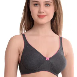 new care Pack of 3 Women Full Coverage Non Padded Bra image 4
