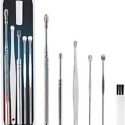 bigbalist 6 Pcs Professional Earwax Remover Kit Includes - Cleaning Brush & Storage Box-picture-26