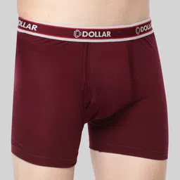 dollar bigboss Pack of 3 Combed Cotton Classy Solid Men Trunk image 3