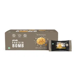 Phab Protein Bombs (Variety Pack): >50% Nuts, 20% Protein, <1gm Sugar - Pack of 12x 15gm image 4