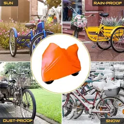 the aishcare Waterproof Two Wheeler Cover for Triumph image 3