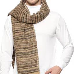 swi stylish Striped Men Muffler image 3