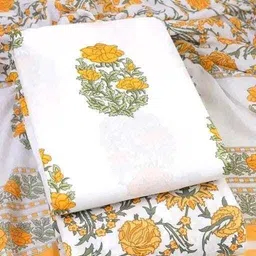 anny deziner Unstitched Cotton Blend Kurta & Churidar Material Printed-picture-19