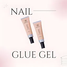 bolt bee Semi-Solid Nail Glue Gel Strong Builder Gel for Press-On & Acrylic Nails image 5