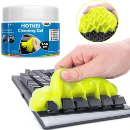 HOTKEI (200 gm)Multipurpose Laptop Pc Computer Keyboard Dust Cleaner Cleaning Slime Gel for Computers, Laptops, Mobiles, Gaming-picture-12