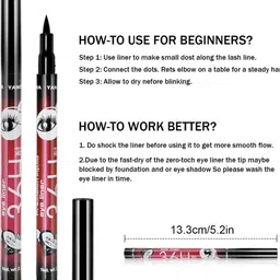 lusty soul New Combo Of Contour Highlighter Stick With 36h Eyeliner image 3