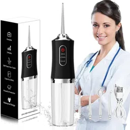 amso Water Dental Flosser for Teeth Cordless | Removers 99% Food Residues-picture-17
