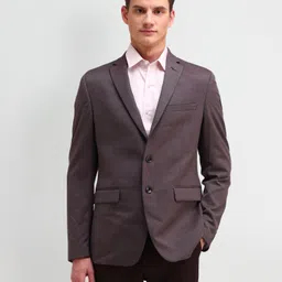 arrow Men Solid Single Breasted Formal Blazer image 5