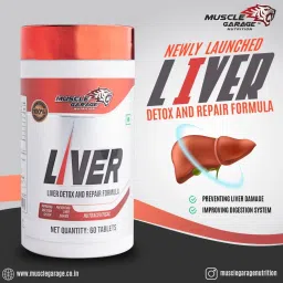 Muscle Garage Liver Detox Supplement | Liver Cleanse & Repair Formula for Detoxification & Improved Digestion | 60 Tablets | Daily Liver Support for Men & Women image 4