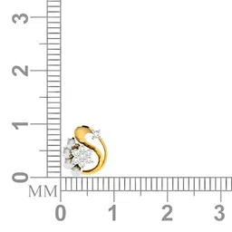 avsar 18K (750) Diamond Earring AVE383YA image 5